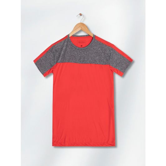 Cinza Mescla/Vermelho