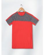 Cinza Mescla/Vermelho